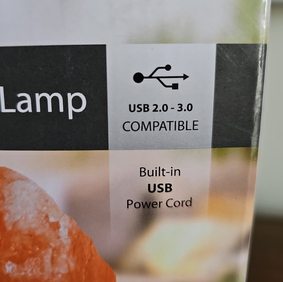 Color Changing LED, Himalayan Natural Salt Lamp, Natural Ionizer Freshen… - Picture 7 of 11